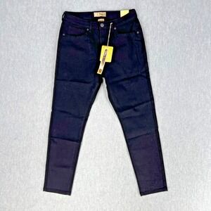 Hybrid & Company Hyper Stretch Skinny Jeans Women's XL Short Black Denim 29Wx27L